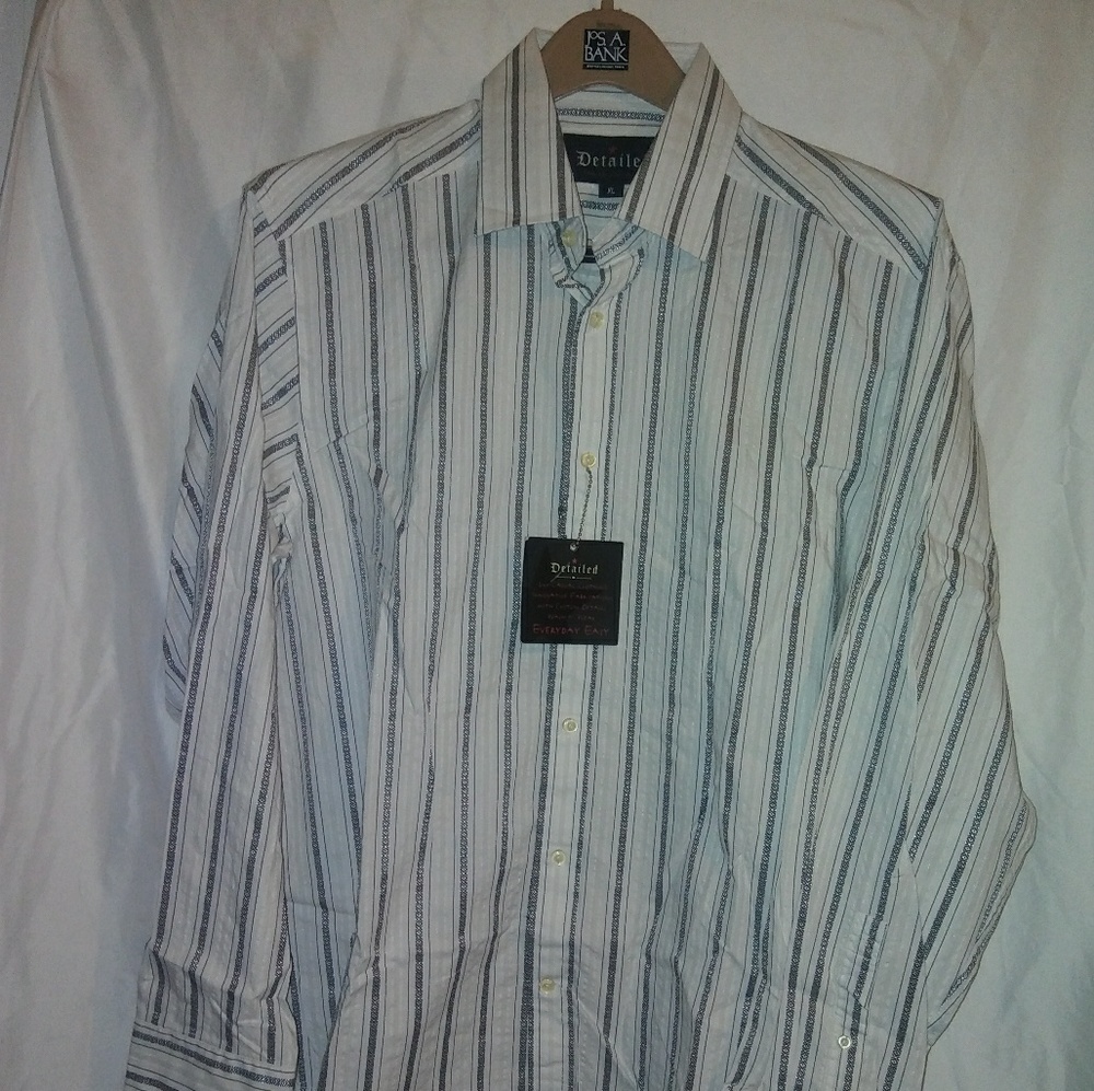NWT Detailed Mens Long Sleeve XL